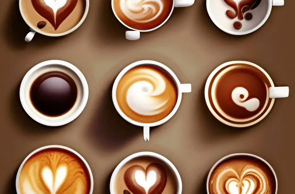 Diversität Diversity, Anti-BIAS dargestellt in Form von unterschiedlichen Kaffeesorten wie Cappucino, L